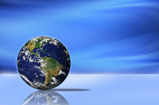Earth in space