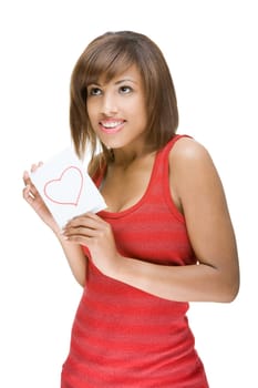 Happy young woman