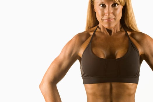 Woman in good shape