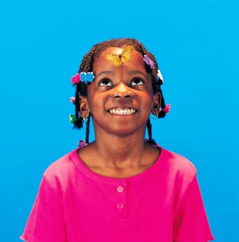 Portrait of smiling girl