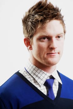 Head and shoulders portrait of a man