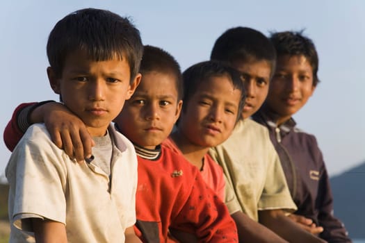 Group of boys