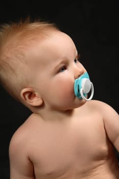 Portrait of a baby boy