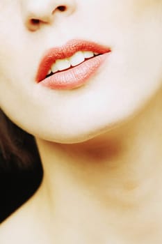 Woman's mouth
