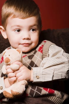 Portrait of toddler