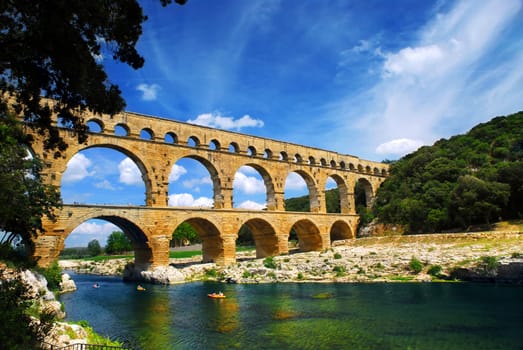 Pont du Gard in southern France