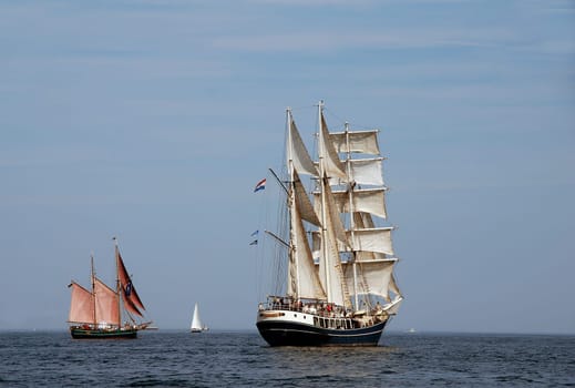 Sailing ships,Hansesail 7.8.09 - 9.8.09