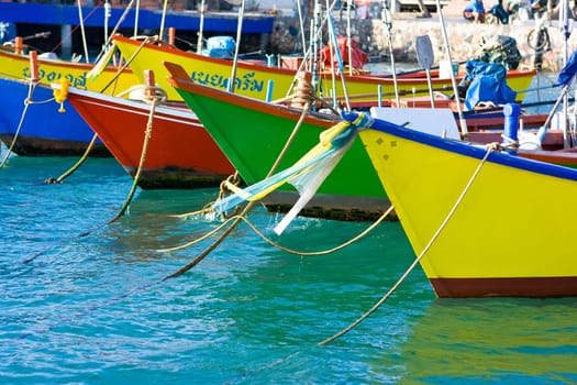 Fishing boats at the pier