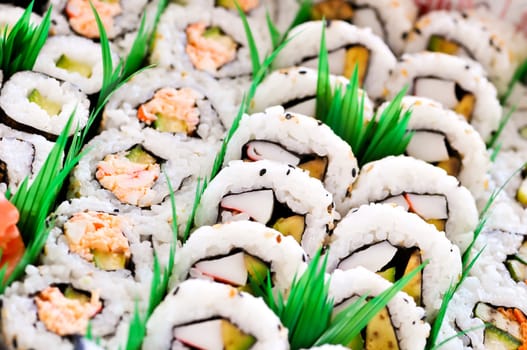 Sushi platter