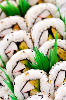 Sushi platter