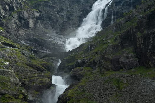 Stigfossen Waterfall in Norway