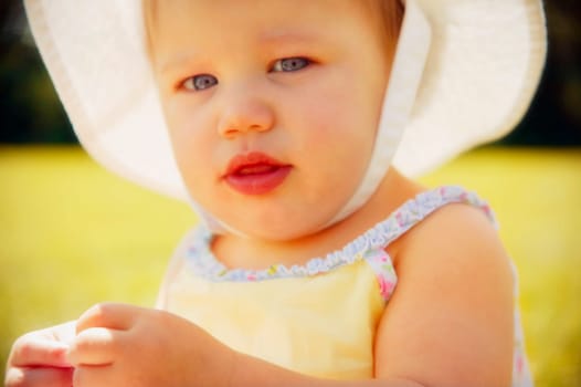 Portrait of a baby