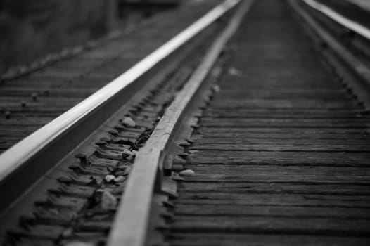 Railroad tracks