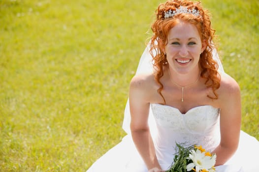 Portrait of a bride