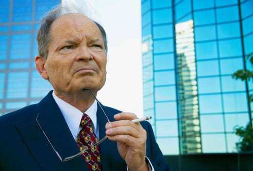 Experienced businessman
