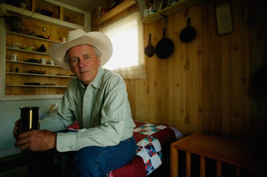 Portrait of a cowboy