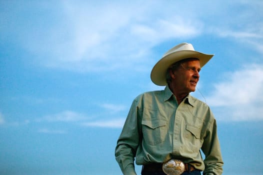 Portrait of a cowboy