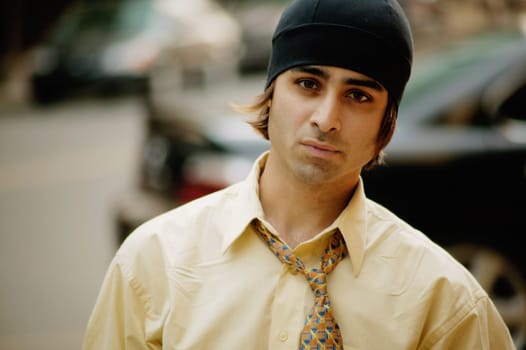 Man with tie