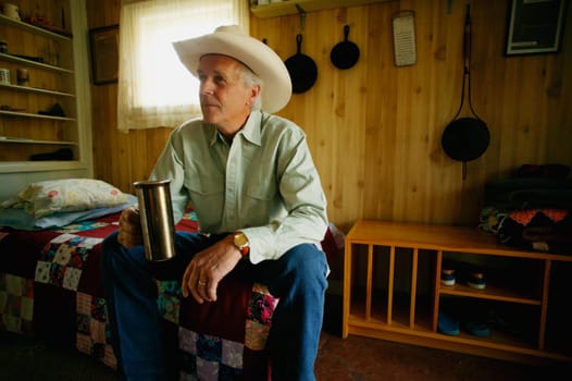 Portrait of a cowboy
