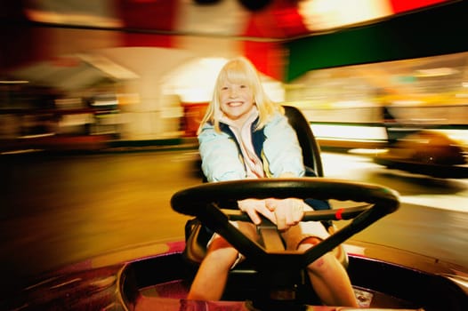 Girl on a ride
