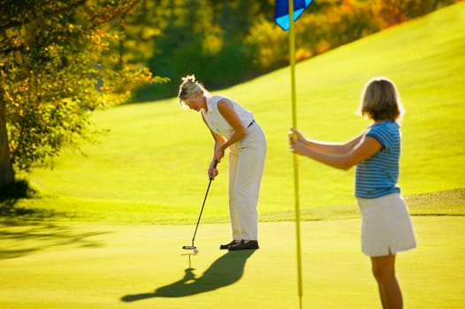 Female golfers