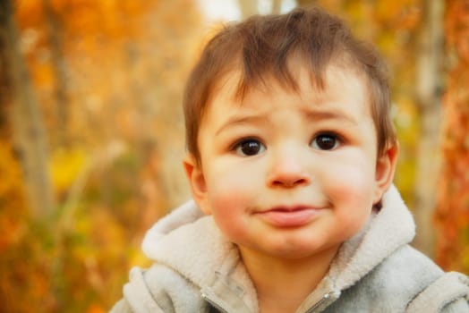 Portrait of a toddler