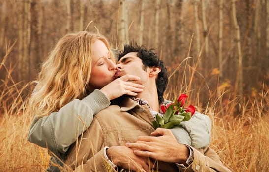 A kiss