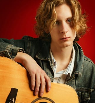 Portrait of a musician