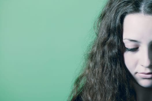 Portrait of a teenager