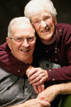 Portrait of a happy couple
