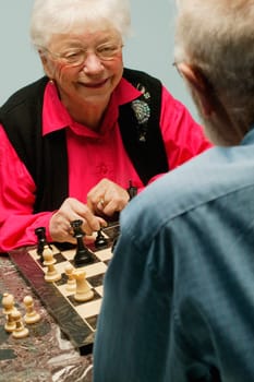 Playing a game of chess