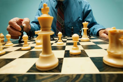 Playing a game of chess