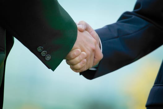 Businessmen's handshake