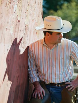 Portrait of a cowboy