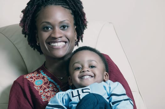 Mother and son