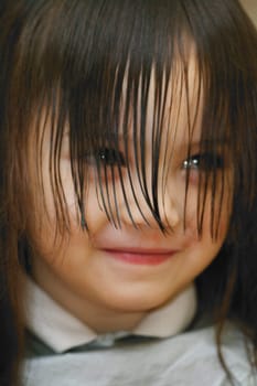 Getting a haircut