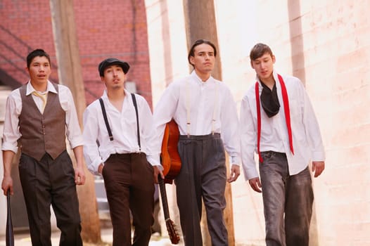 A group of men