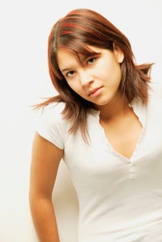 Portrait of a teenager