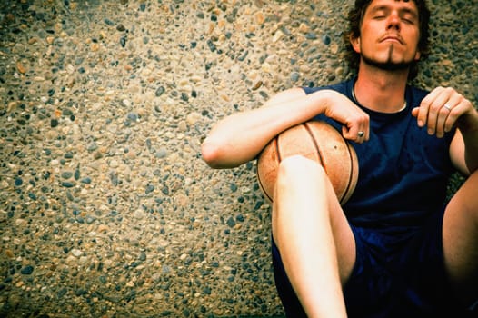 Portrait of an athlete
