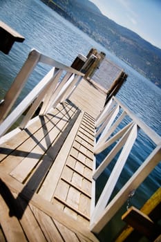 Lake pier