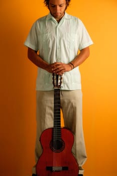 Man with a guitar