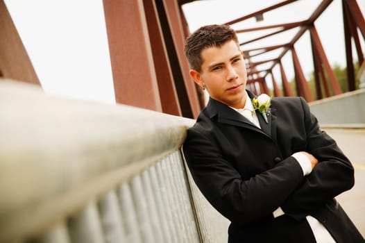 Portrait of the groom