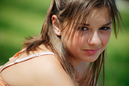 Portrait of a teen
