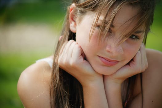 Portrait of a teen