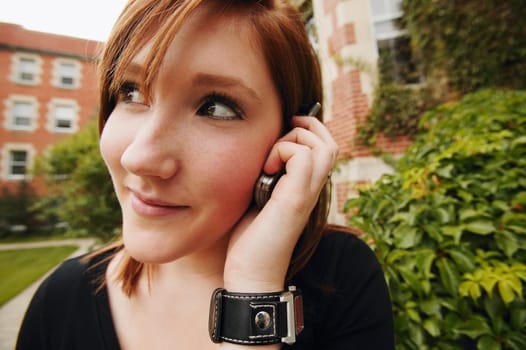 Teen talks on cellular