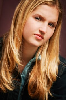 Portrait of a teenager