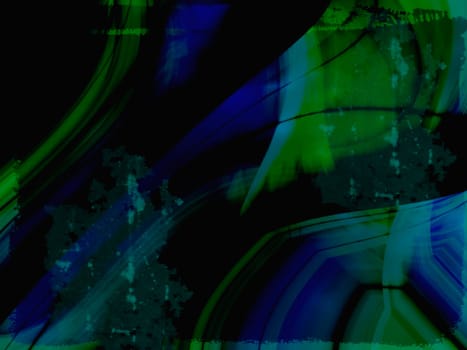 Blue and green texture