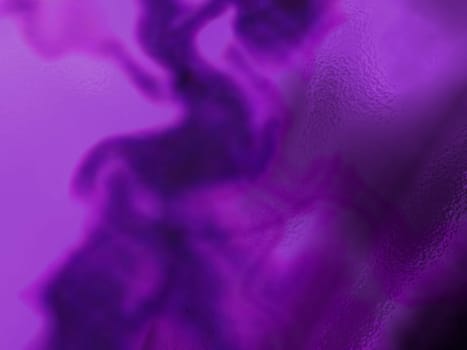 A purple liquid