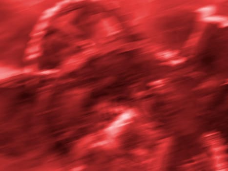 A blurry red texture