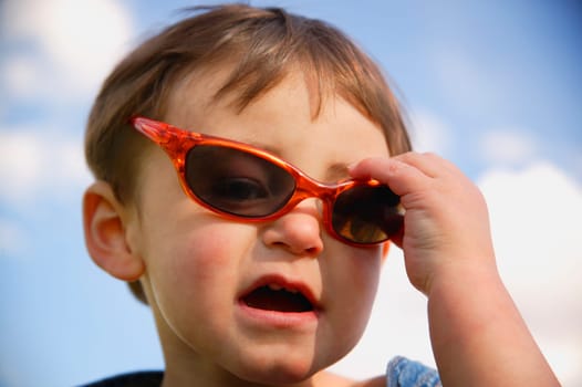 Cool dude in shades